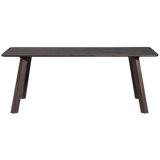 Tablo Eettafel Afgerond Vl 200x90 Cm Mystic Brown [Fsc]