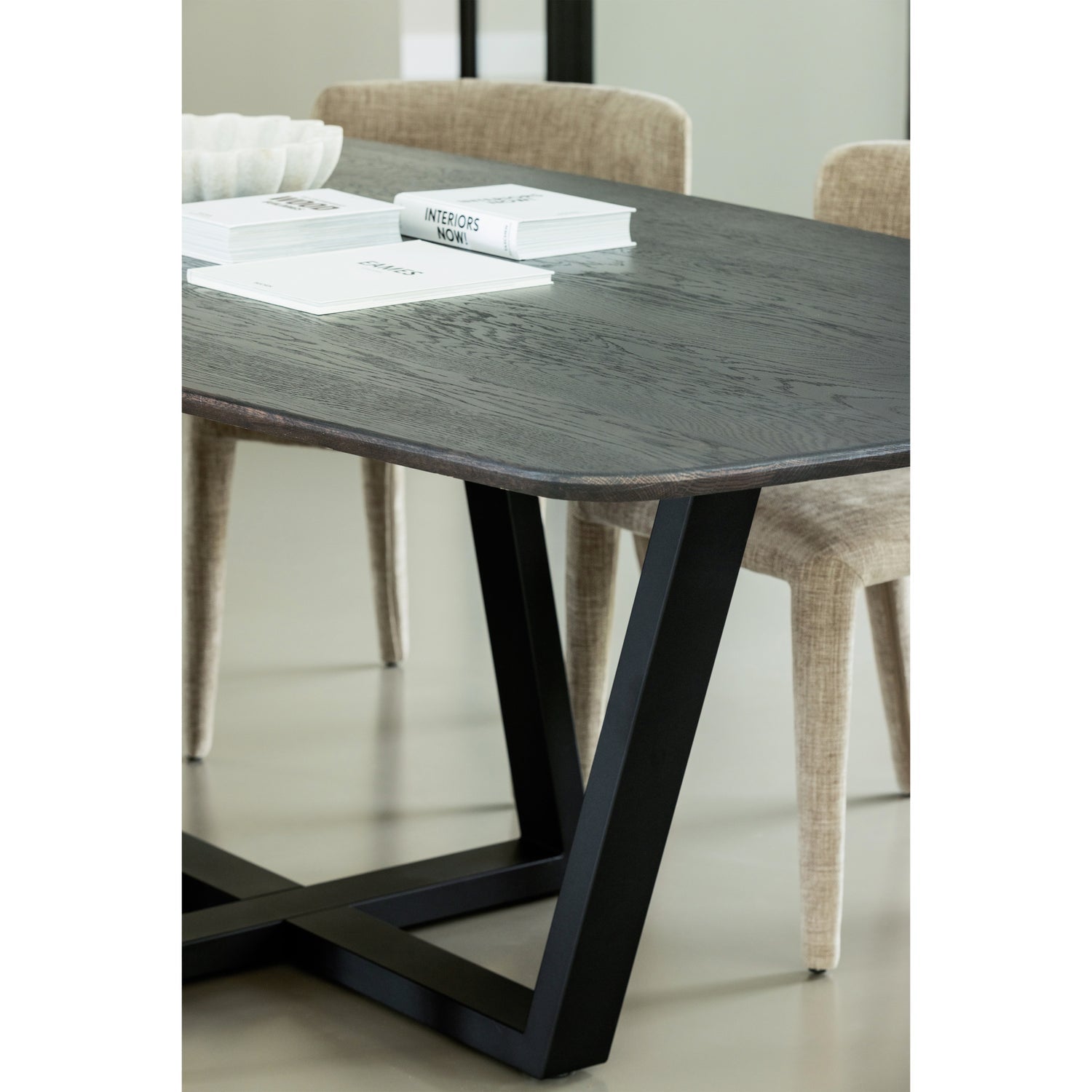 Tablo Eettafel Deens Ovaal Dl 220x100 Cm Mystic Brown [Fsc]
