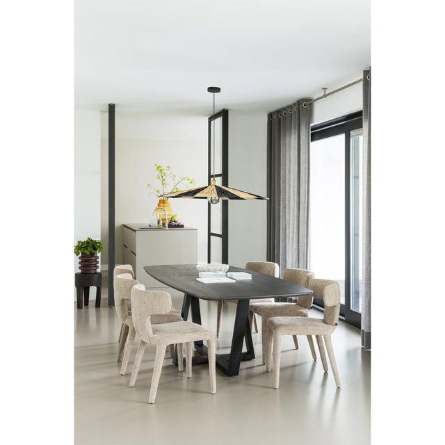 Tablo Eettafel Deens Ovaal Dl 220x100 Cm Mystic Brown [Fsc]