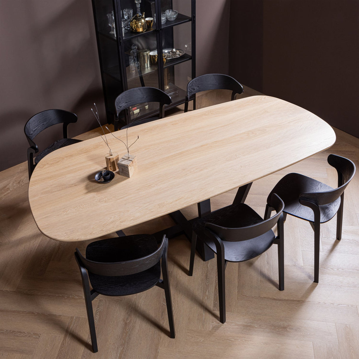 Tablo Eettafel Organisch Dl 220x100 Cm Transparant [Fsc]