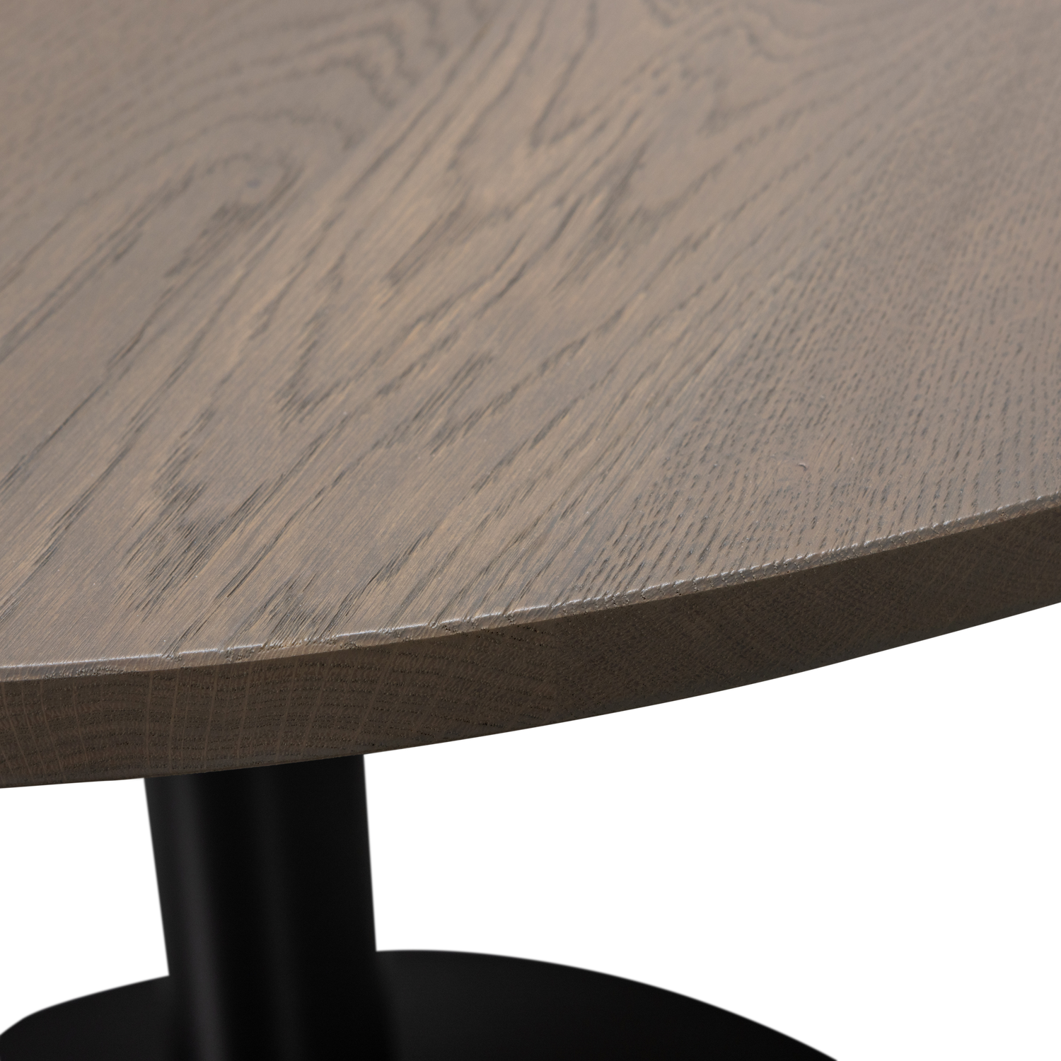 Tablo Eettafel Ovaal Vl 220x90 Cm Pebble Grey/Zwart [Fsc]