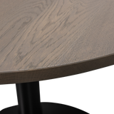 Tablo Eettafel Ovaal Vl 220x90 Cm Pebble Grey/Zwart [Fsc]