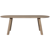 Tablo Eettafel Ovaal Vl 220x90 Cm Pebble Grey [Fsc]