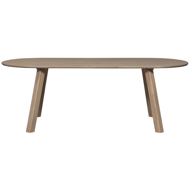 Tablo Eettafel Ovaal Vl 220x90 Cm Pebble Grey [Fsc]