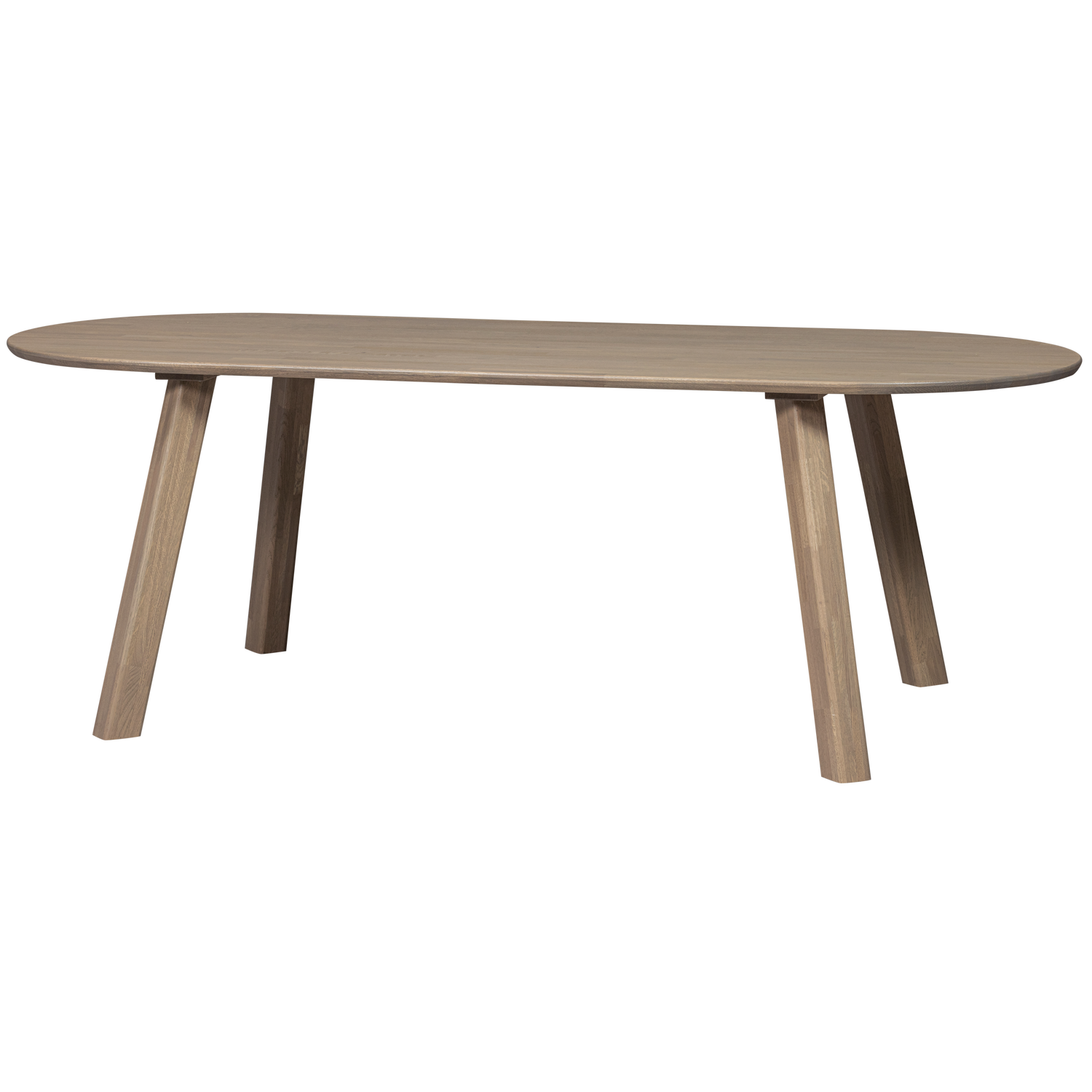 Tablo Eettafel Ovaal Vl 220x90 Cm Pebble Grey [Fsc]