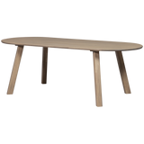 Tablo Eettafel Ovaal Vl 220x90 Cm Pebble Grey [Fsc]