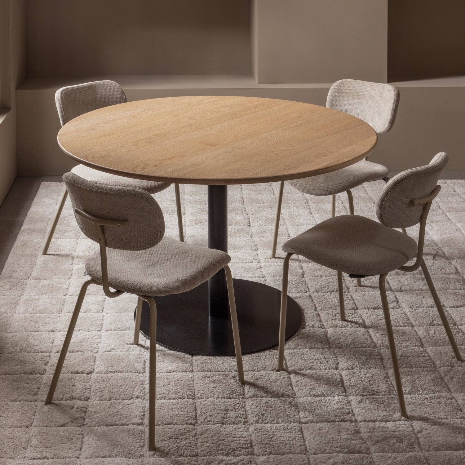 Tablo Eettafel Rond Vl O120 Cm Transparant [Fsc]