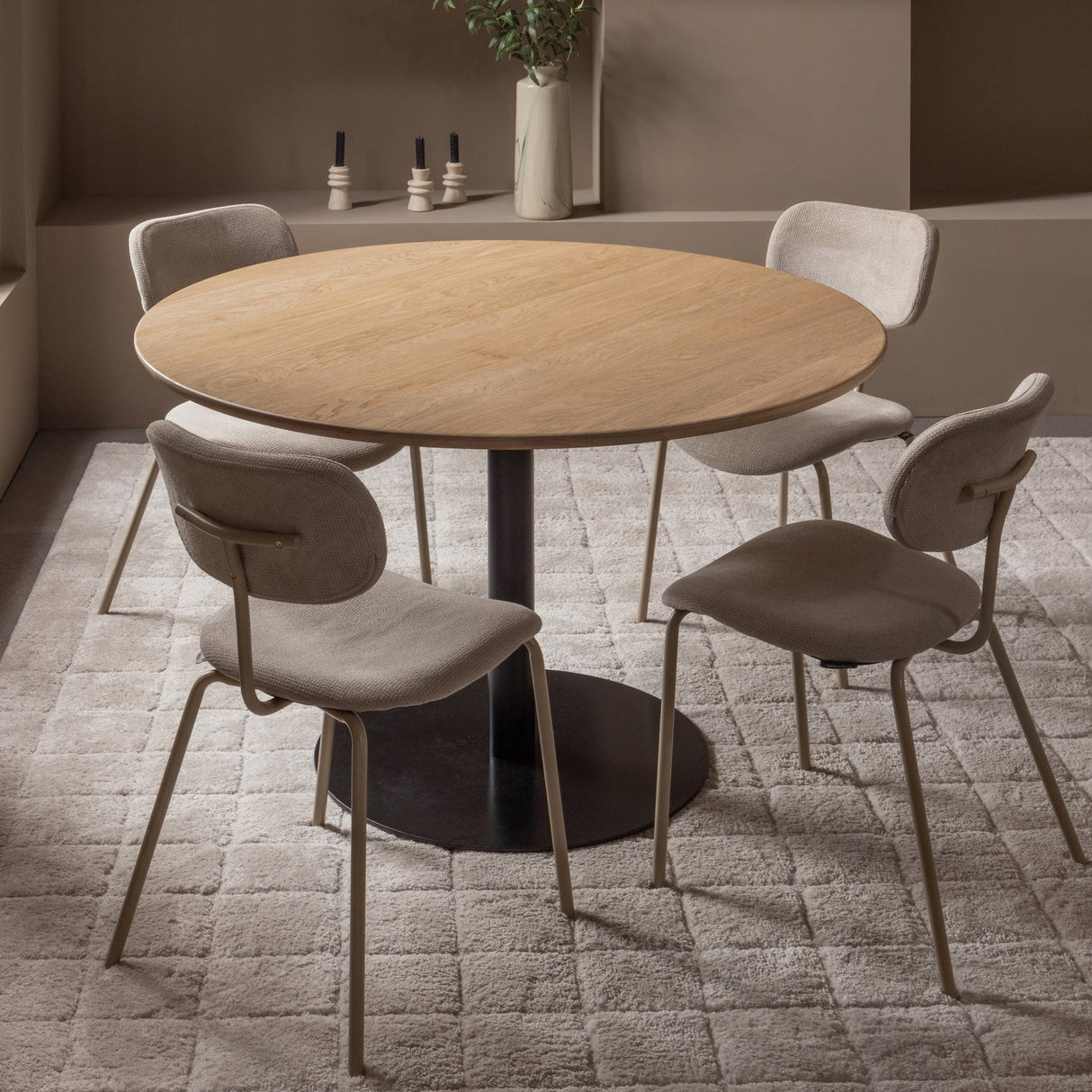 Tablo Eettafel Rond Vl O120 Cm Transparant [Fsc]
