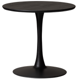 Tablo Eettafel Rond Vl O80 Cm Blacknight [Fsc]