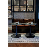 Tablo Eettafel Rond Vl O80 Cm Blacknight [Fsc]