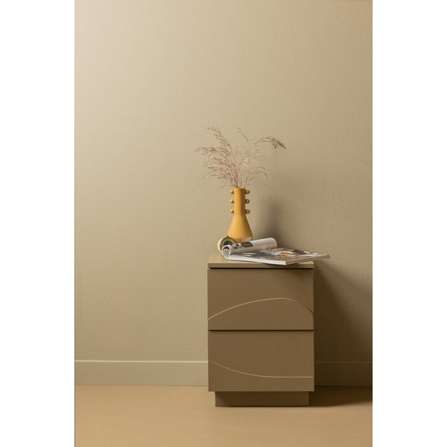 Teo Nachtkastje Grenen Mud [Fsc] van WOOOD – Luxe comfort op maat van PureWonen. Vraag naar de beste prijs.