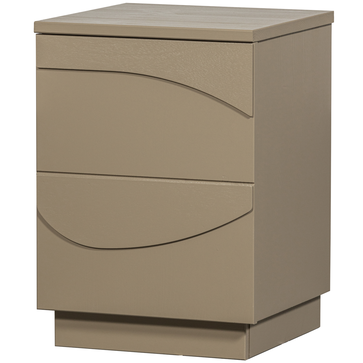 Teo Nachtkastje Grenen Mud [Fsc] van WOOOD – Luxe comfort op maat van PureWonen. Vraag naar de beste prijs.