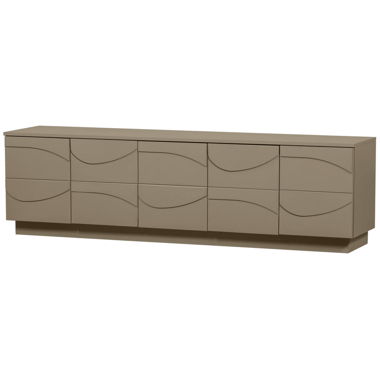 Teo Tv Meubel Grenen Mud [Fsc] van WOOOD – Luxe comfort op maat van PureWonen. Vraag naar de beste prijs.
