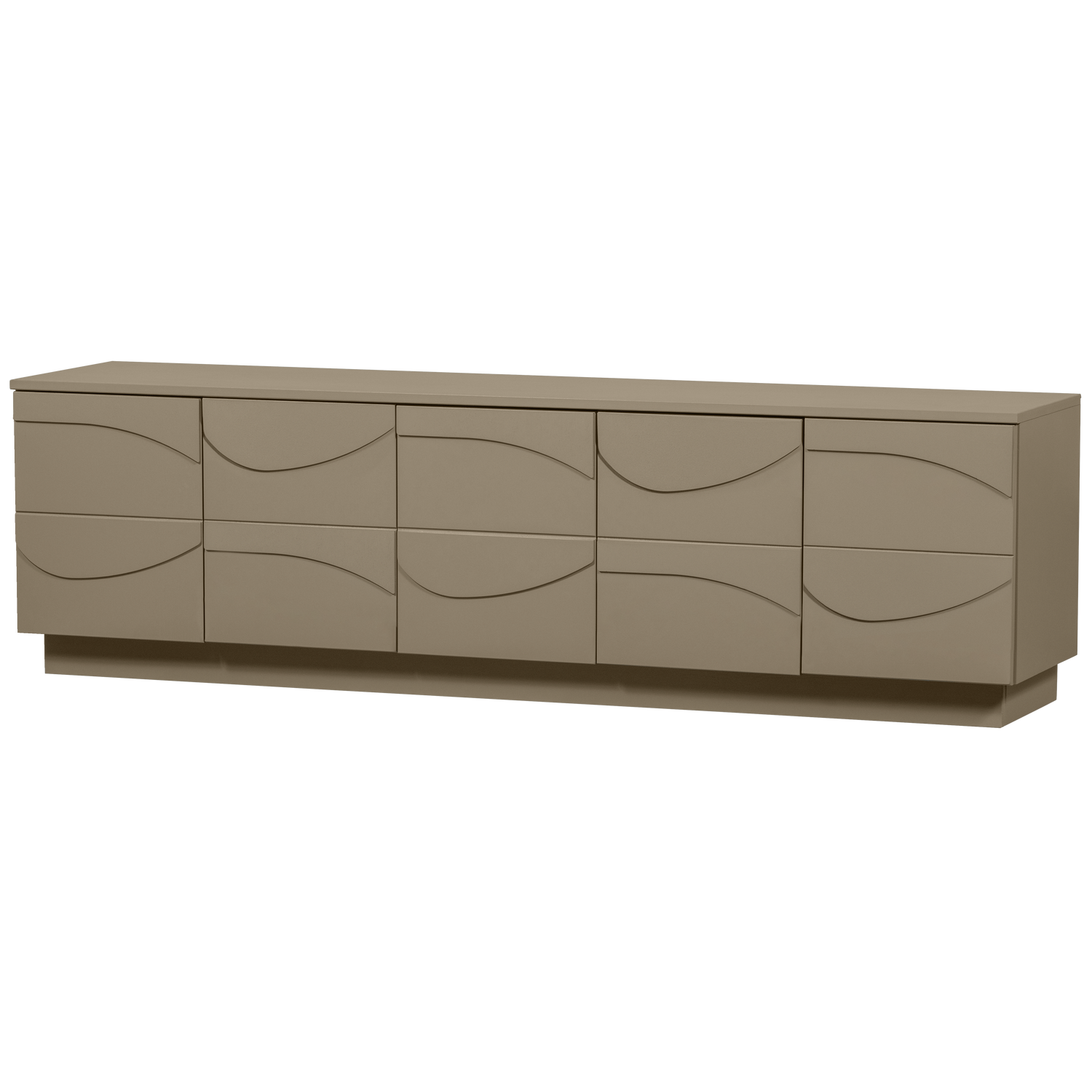 Teo Tv Meubel Grenen Mud [Fsc] van WOOOD – Luxe comfort op maat van PureWonen. Vraag naar de beste prijs.