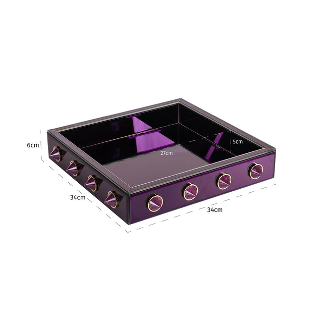 Dienblad Jinx paars van Richmond Interiors – Luxe comfort op maat van PureWonen. Vraag naar de beste prijs.