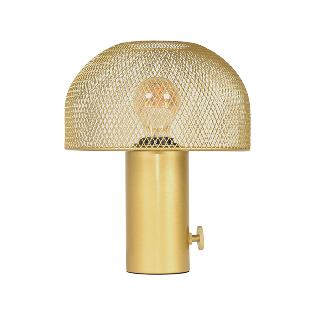 LABEL51 Tafellamp Fungo - Goud - Metaal van LABEL51 – Luxe comfort op maat van PureWonen. Vraag naar de beste prijs.