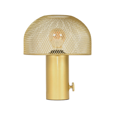 LABEL51 Tafellamp Fungo - Goud - Metaal van LABEL51 – Luxe comfort op maat van PureWonen. Vraag naar de beste prijs.