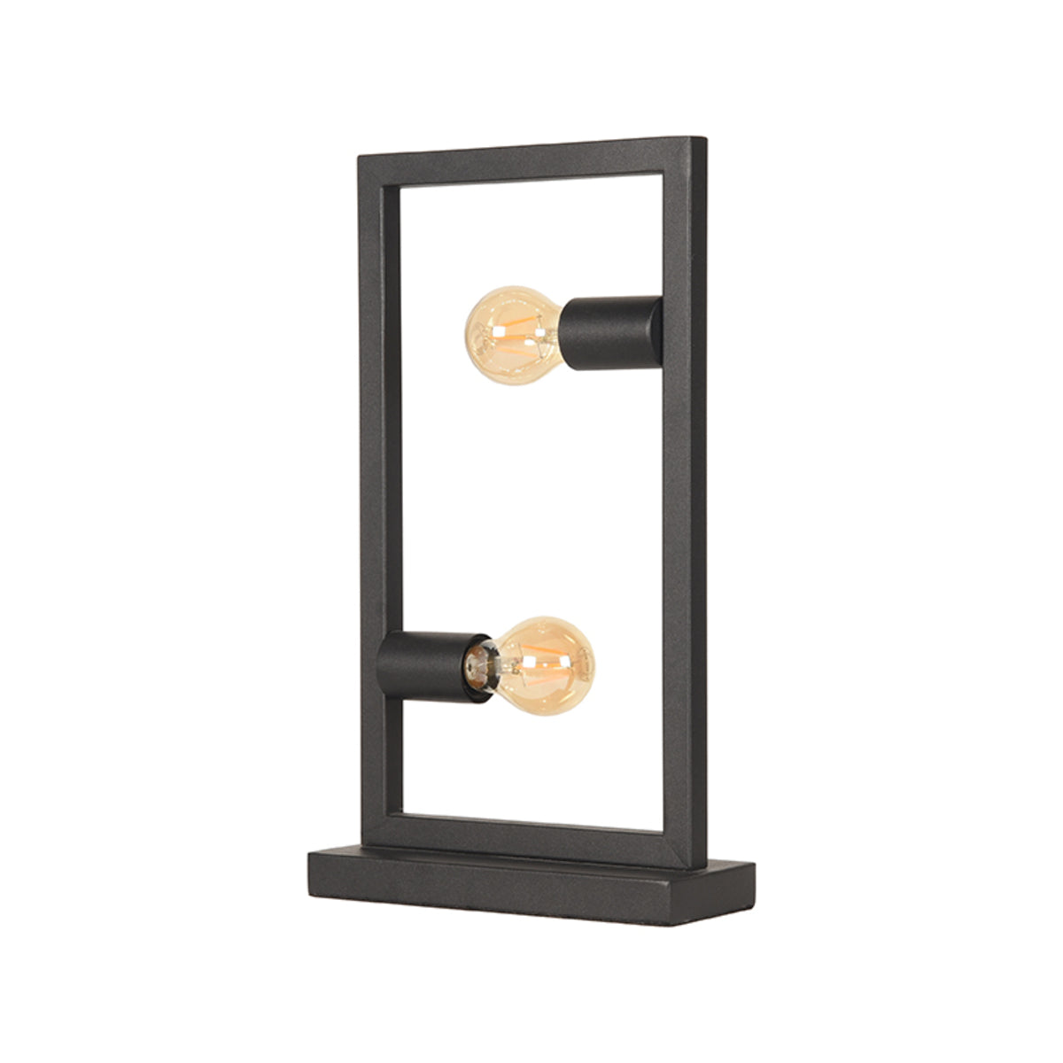 LABEL51 Tafellamp Quadrato - Zwart - Metaal van LABEL51 – Luxe comfort op maat van PureWonen. Vraag naar de beste prijs.