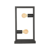 LABEL51 Tafellamp Quadrato - Zwart - Metaal van LABEL51 – Luxe comfort op maat van PureWonen. Vraag naar de beste prijs.