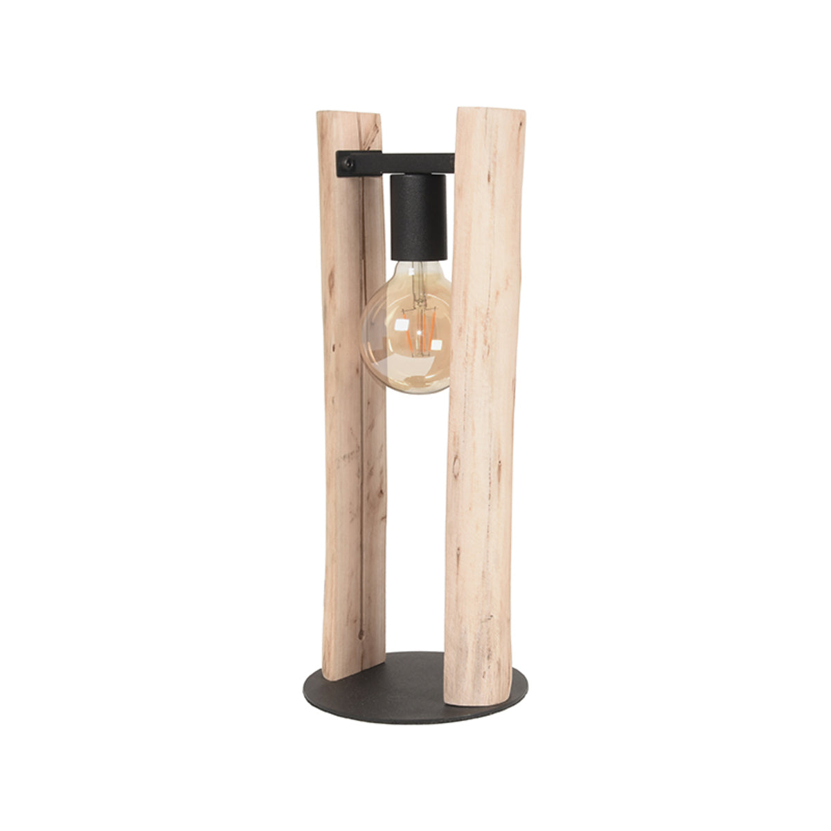 LABEL51 Tafellamp Woody - Naturel - Hout van LABEL51 – Luxe comfort op maat van PureWonen. Vraag naar de beste prijs.