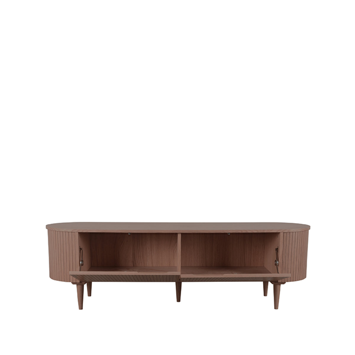 LABEL51 Tv-meubel Oliva - Walnoot - Eiken - Tv-Meubel 180 cm van LABEL51 – Luxe comfort op maat van PureWonen. Vraag naar de beste prijs.