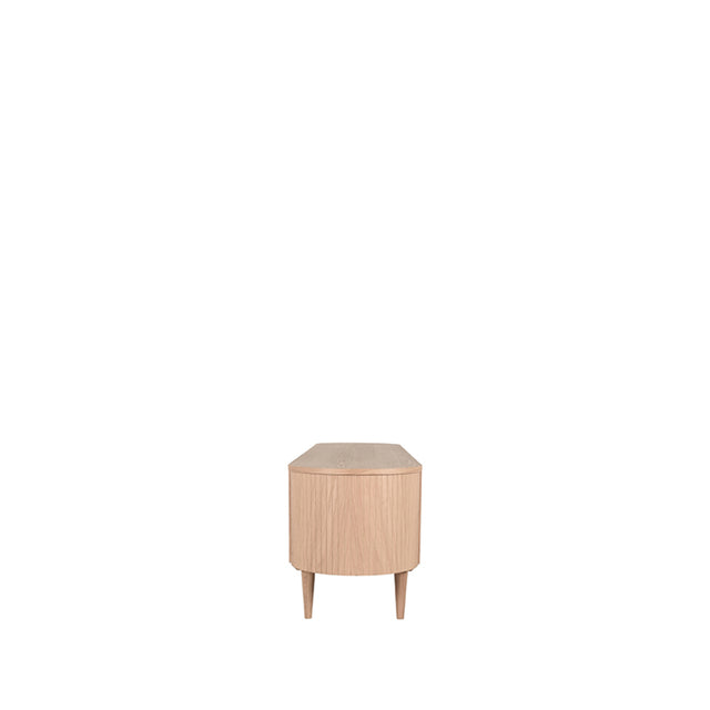 LABEL51 Tv-meubel Oliva - Naturel - Eiken - Tv-Meubel 220 cm van LABEL51 – Luxe comfort op maat van PureWonen. Vraag naar de beste prijs.