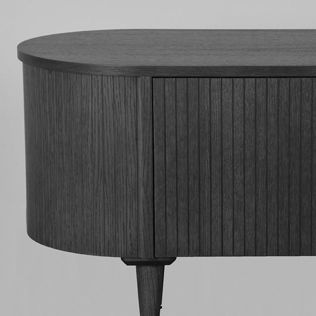LABEL51 Tv-meubel Oliva - Zwart - Eiken - Tv-Meubel 220 cm van LABEL51 – Luxe comfort op maat van PureWonen. Vraag naar de beste prijs.
