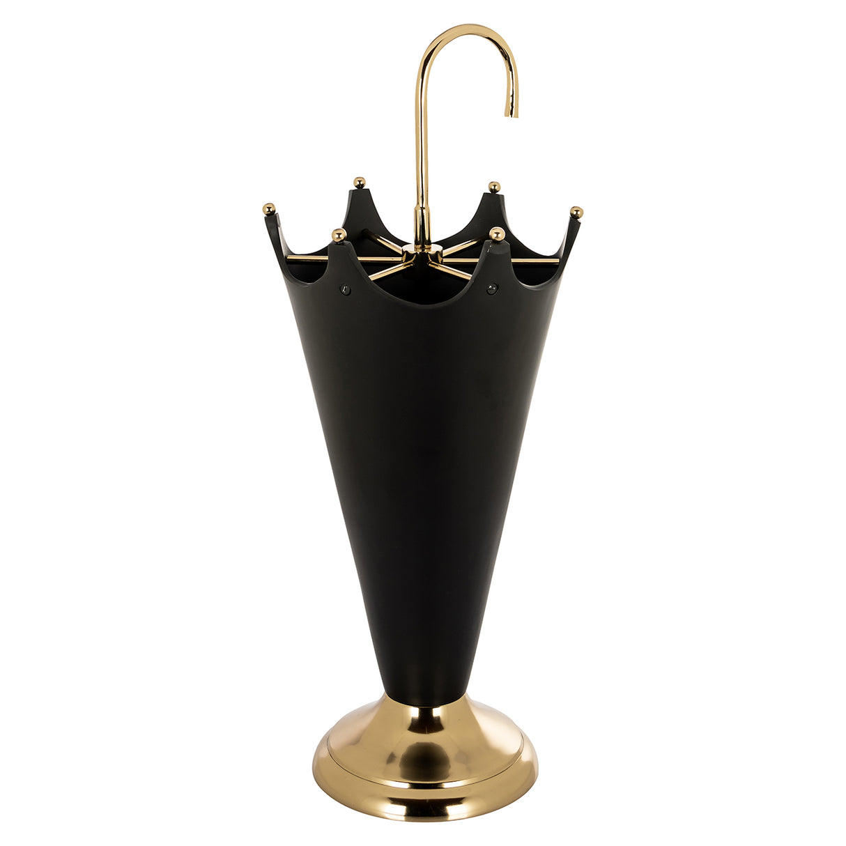 Paraplubak Jytte (Black/gold) van Richmond Interiors – Luxe comfort op maat van PureWonen. Vraag naar de beste prijs.