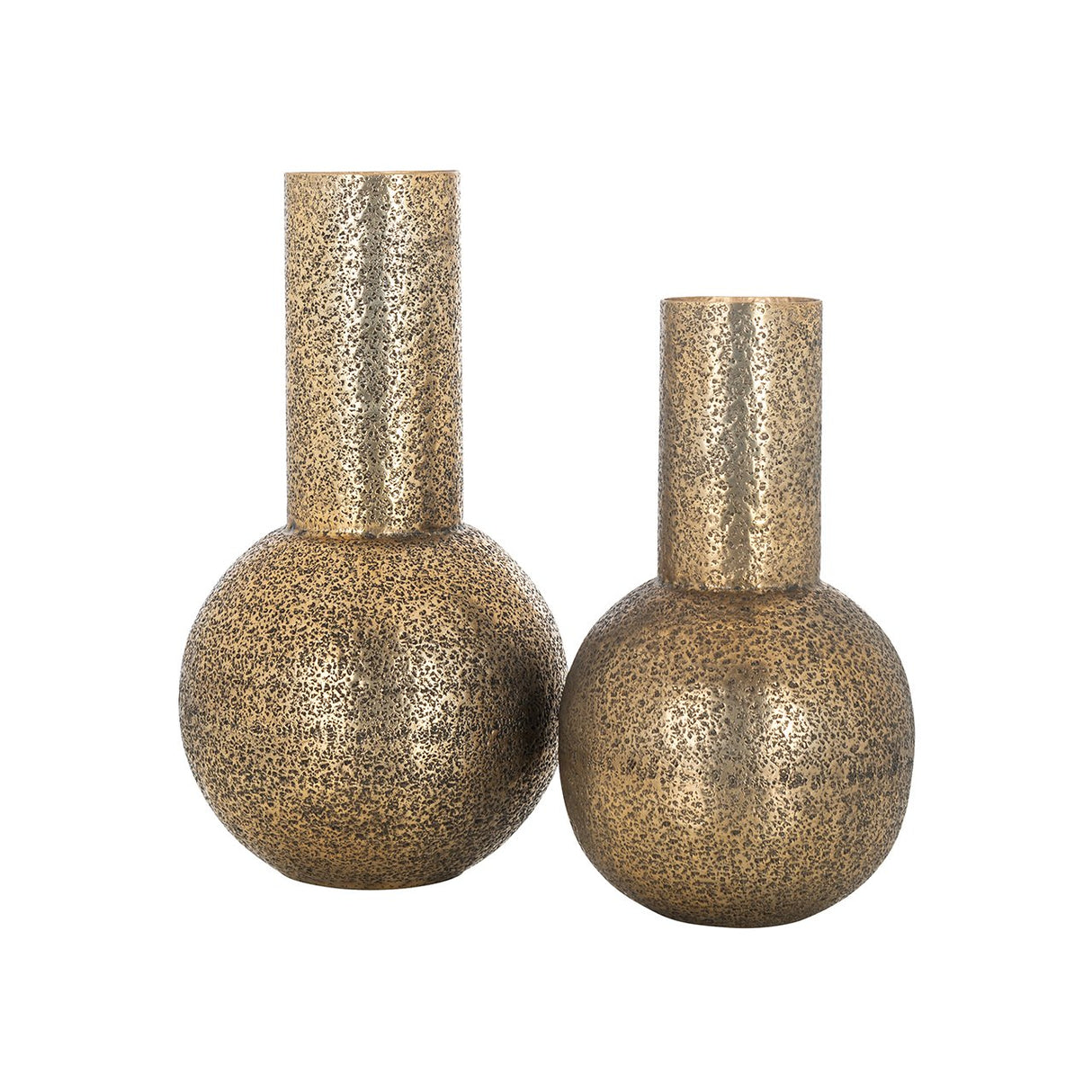 Vaas Darcey klein (Brushed Gold) van Richmond Interiors – Luxe comfort op maat van PureWonen. Vraag naar de beste prijs.