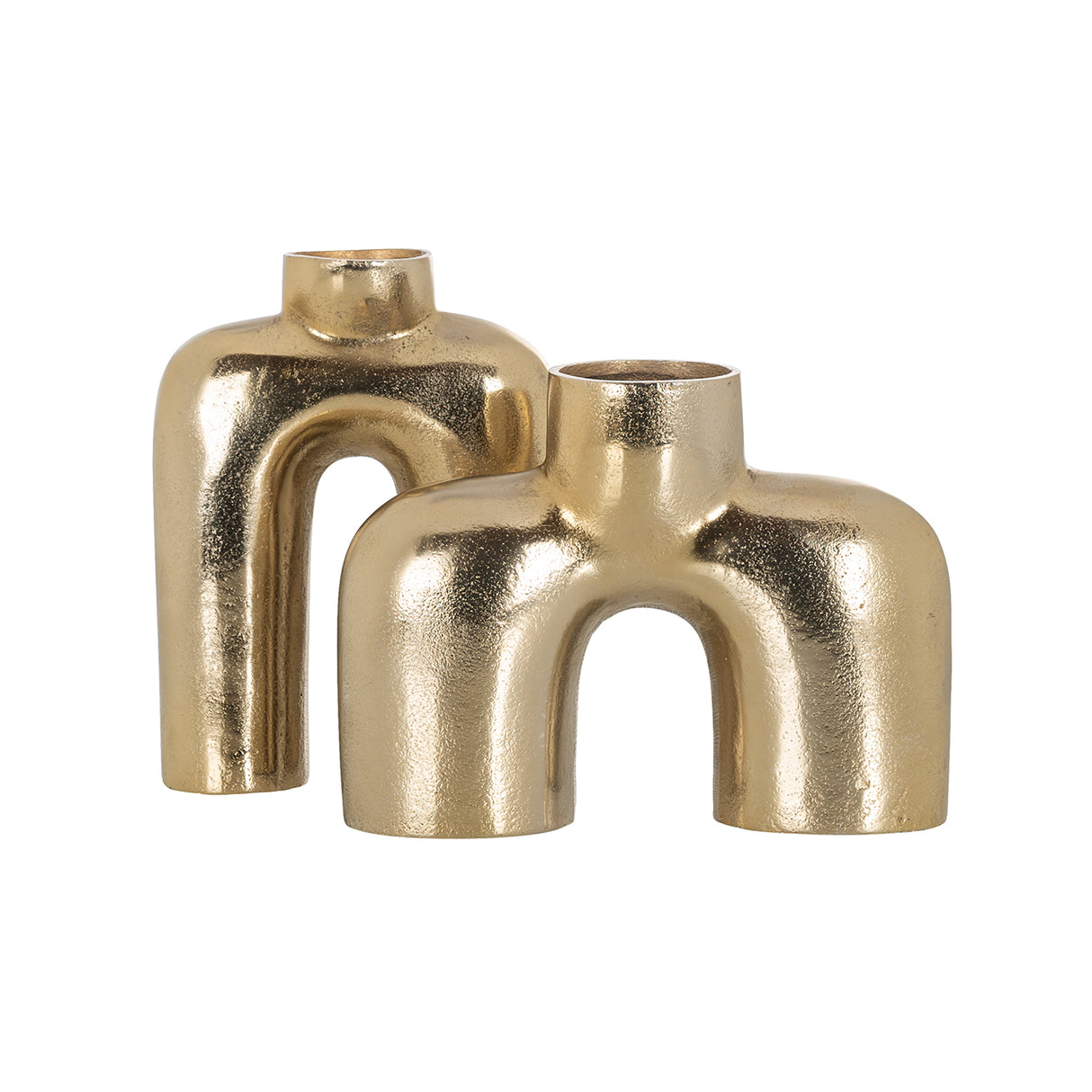 Vaas Marley klein (Brushed Gold) van Richmond Interiors - laagste prijs offerte van PureWonen