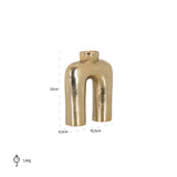 Vaas Marley groot (Brushed Gold) van Richmond Interiors – Luxe comfort op maat van PureWonen. Vraag naar de beste prijs.