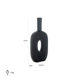 Vaas Emar groot (Black) van Richmond Interiors – Luxe comfort op maat van PureWonen. Vraag naar de beste prijs.