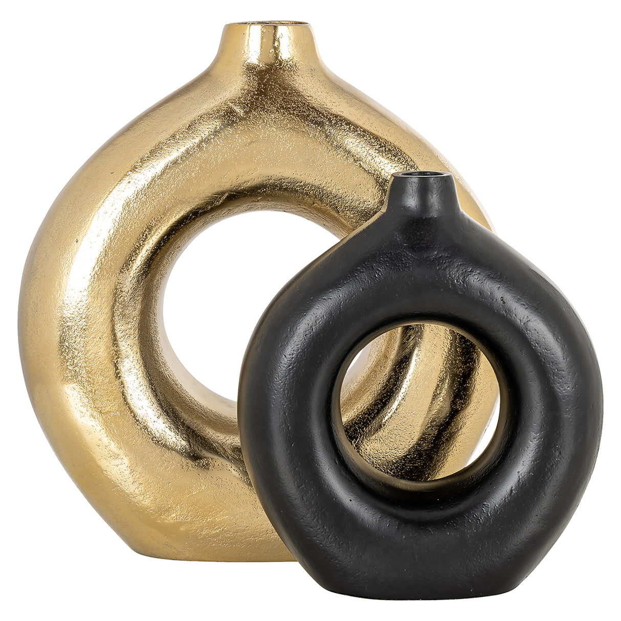Vaas Felice zwart (Black) van Richmond Interiors – Luxe comfort op maat van PureWonen. Vraag naar de beste prijs.