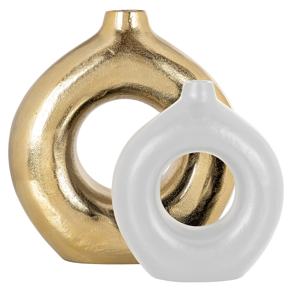 Vaas Felicia goud (Gold) van Richmond Interiors – Luxe comfort op maat van PureWonen. Vraag naar de beste prijs.