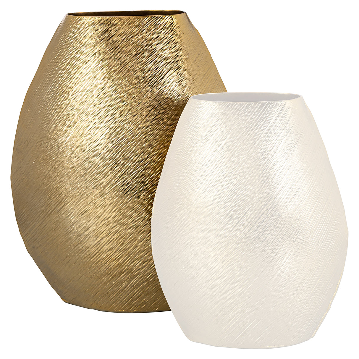 Vaas Evey groot (Gold) van Richmond Interiors – Luxe comfort op maat van PureWonen. Vraag naar de beste prijs.