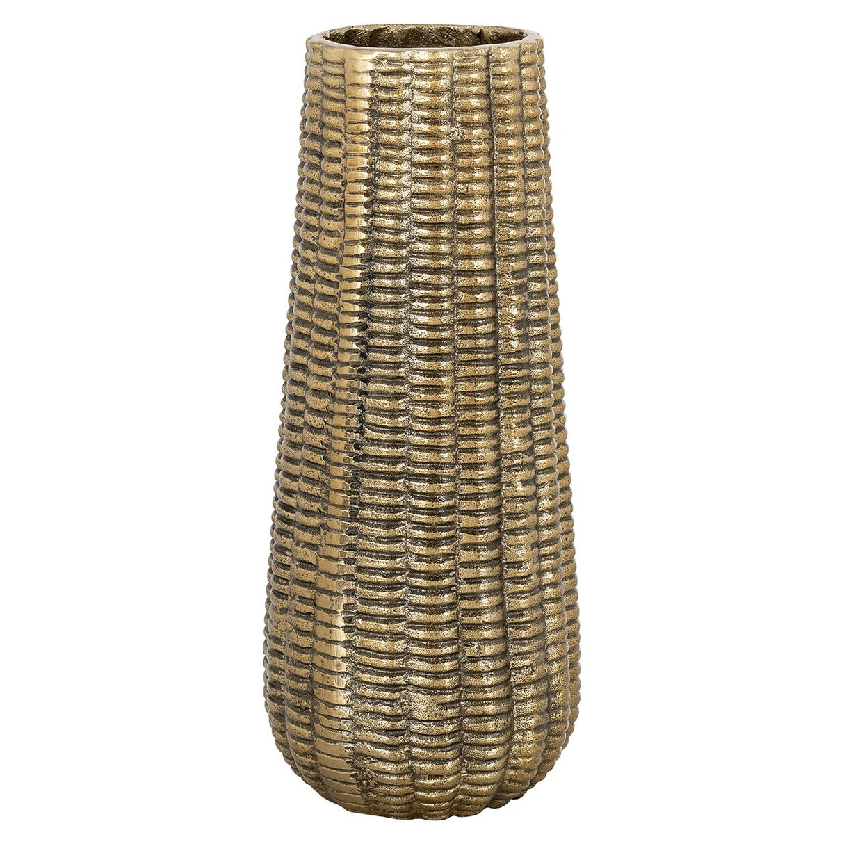Vaas Loran klein (Brushed Gold) van Richmond Interiors – Luxe comfort op maat van PureWonen. Vraag naar de beste prijs.
