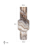 Vaas Noia groot (Brown) van Richmond Interiors – Luxe comfort op maat van PureWonen. Vraag naar de beste prijs.