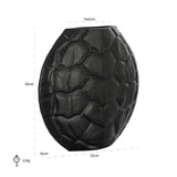 Vaas Ines (Black) van Richmond Interiors – Luxe comfort op maat van PureWonen. Vraag naar de beste prijs.