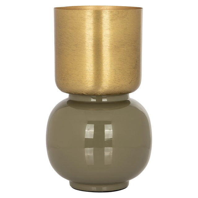 Vaas Clover (Brushed Gold) van Richmond Interiors – Luxe comfort op maat van PureWonen. Vraag naar de beste prijs.