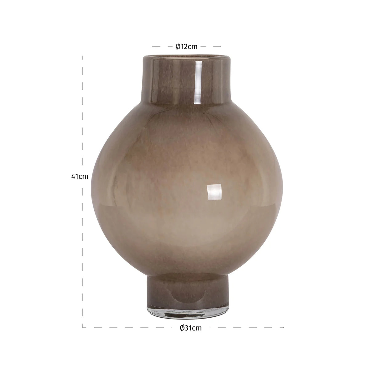 Vaas Celina taupe large