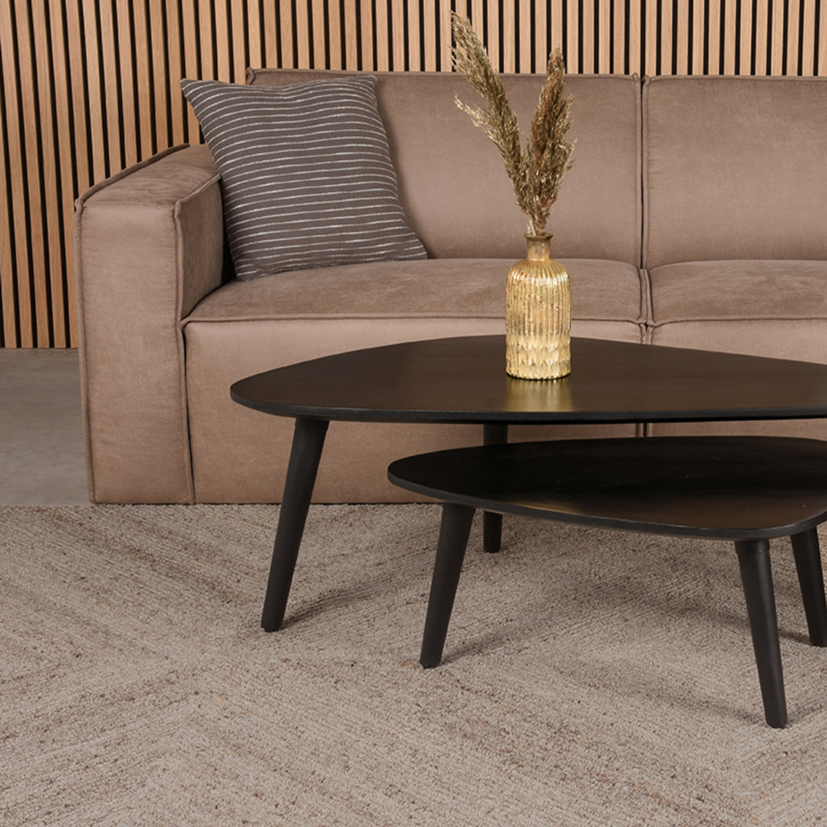 LABEL51 Vloerkleden Blendy - Taupe - Wol - 200x300 cm van LABEL51 – Luxe comfort op maat van PureWonen. Vraag naar de beste prijs.