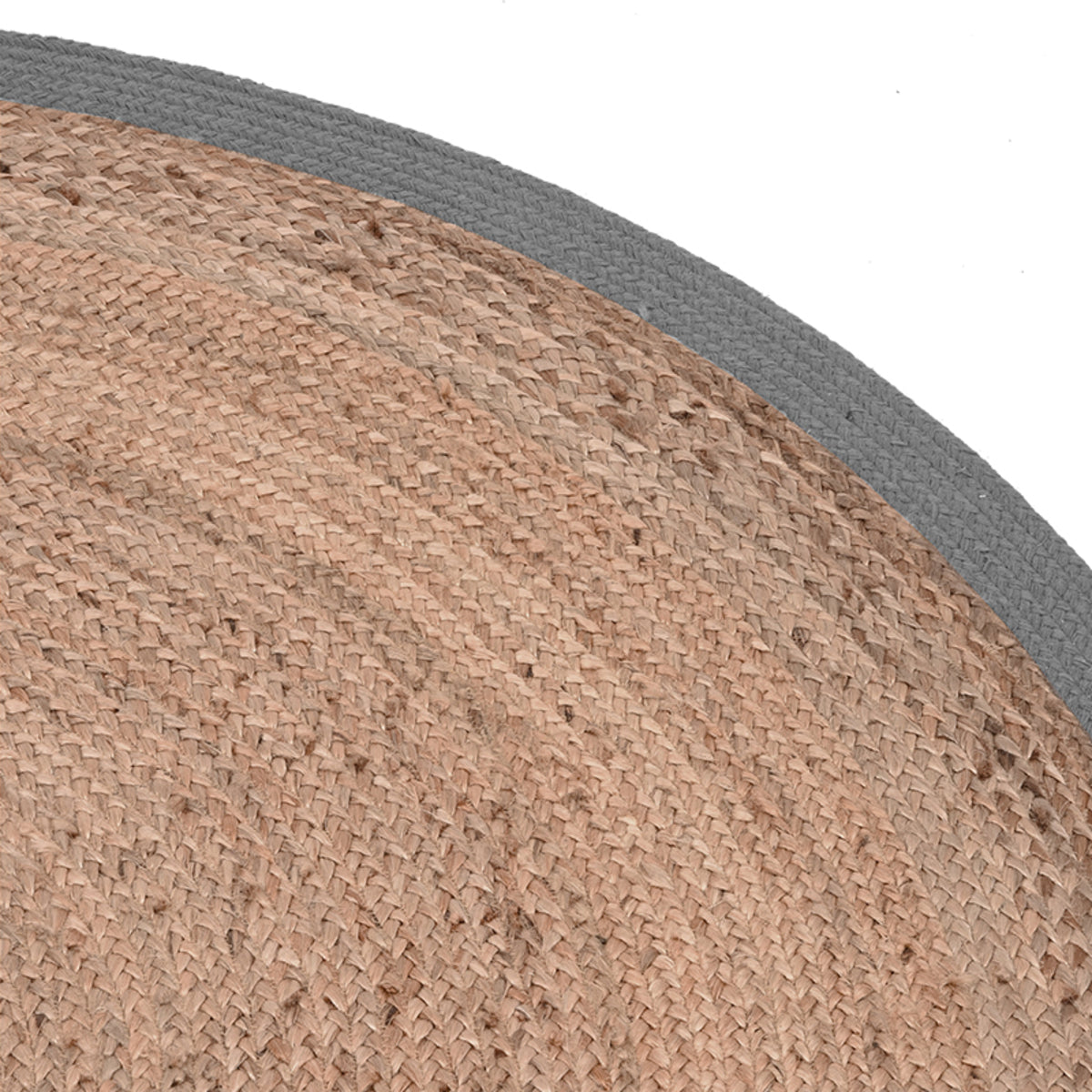 LABEL51 Vloerkleden Jute - Grijs - Jute - 90x90 cm van LABEL51 – Luxe comfort op maat van PureWonen. Vraag naar de beste prijs.