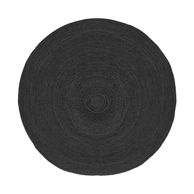 LABEL51 Vloerkleden Jute - Zwart - Jute - 180x180 cm van LABEL51 – Luxe comfort op maat van PureWonen. Vraag naar de beste prijs.