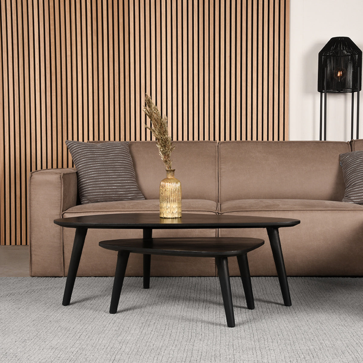 LABEL51 Vloerkleden Wolly - Grijs - Wol - 160x230 cm van LABEL51 - laagste prijs offerte van PureWonen