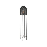 LABEL51 Vloerlamp Ibiza - Zwart - Jute van LABEL51 – Luxe comfort op maat van PureWonen. Vraag naar de beste prijs.