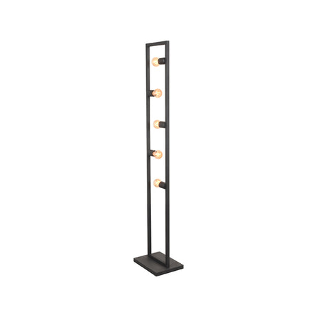 LABEL51 Vloerlamp Quadrato - Zwart - Metaal van LABEL51 – Luxe comfort op maat van PureWonen. Vraag naar de beste prijs.