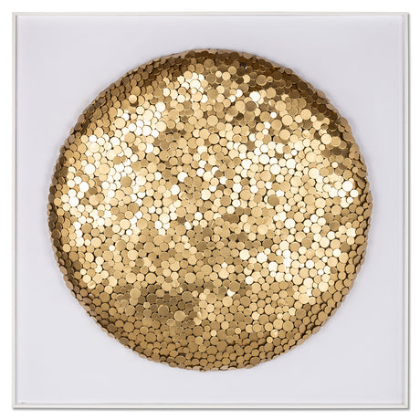 Wall art Maya (Gold) van Richmond Interiors - laagste prijs offerte van PureWonen
