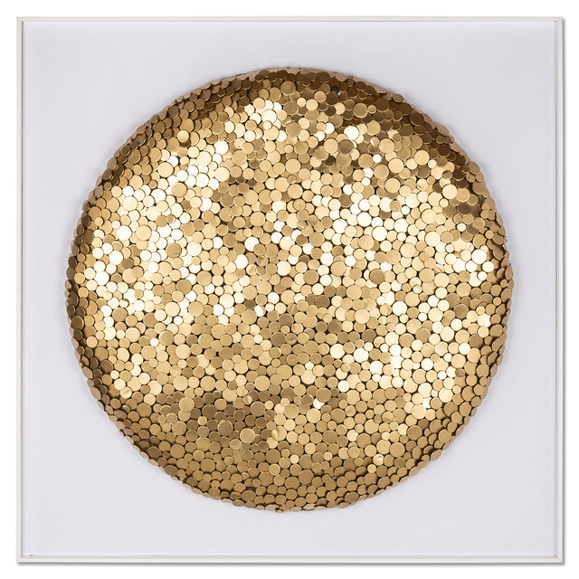 Wall art Maya (Gold) van Richmond Interiors - laagste prijs offerte van PureWonen