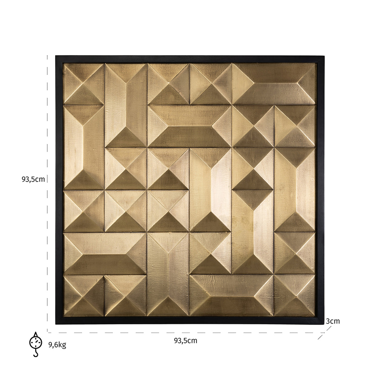 Wall Art Tetro van Richmond Interiors – Luxe comfort op maat van PureWonen. Vraag naar de beste prijs.