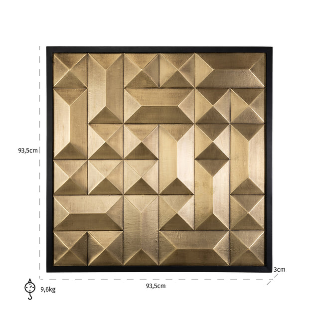 Wall Art Tetro van Richmond Interiors – Luxe comfort op maat van PureWonen. Vraag naar de beste prijs.
